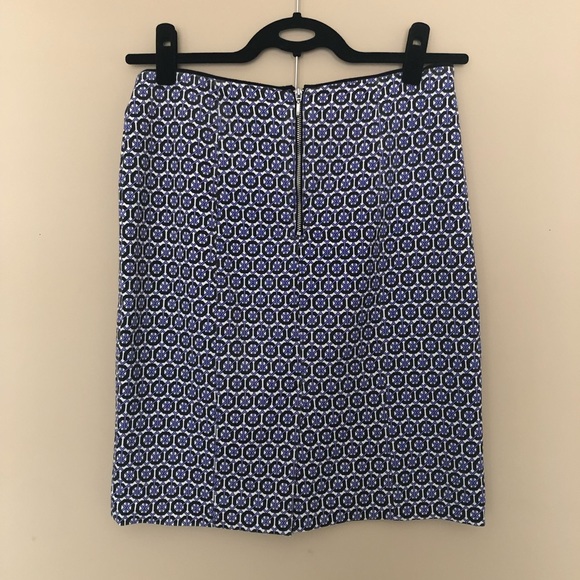 H&M Geometric Octagon Pattern Pointe Pencil Skirt - Picture 2 of 5